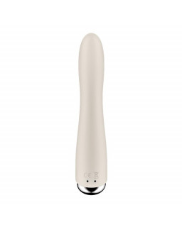 Spinning Vibe 1 Vibrador y Rotador Beige