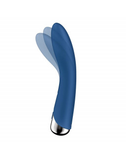 Spinning Vibe 1 Vibrador y Rotador Azul