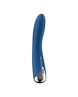 Spinning Vibe 1 Vibrador y Rotador Azul