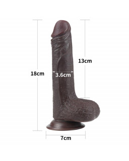 Dildo Sliding 7 Negro