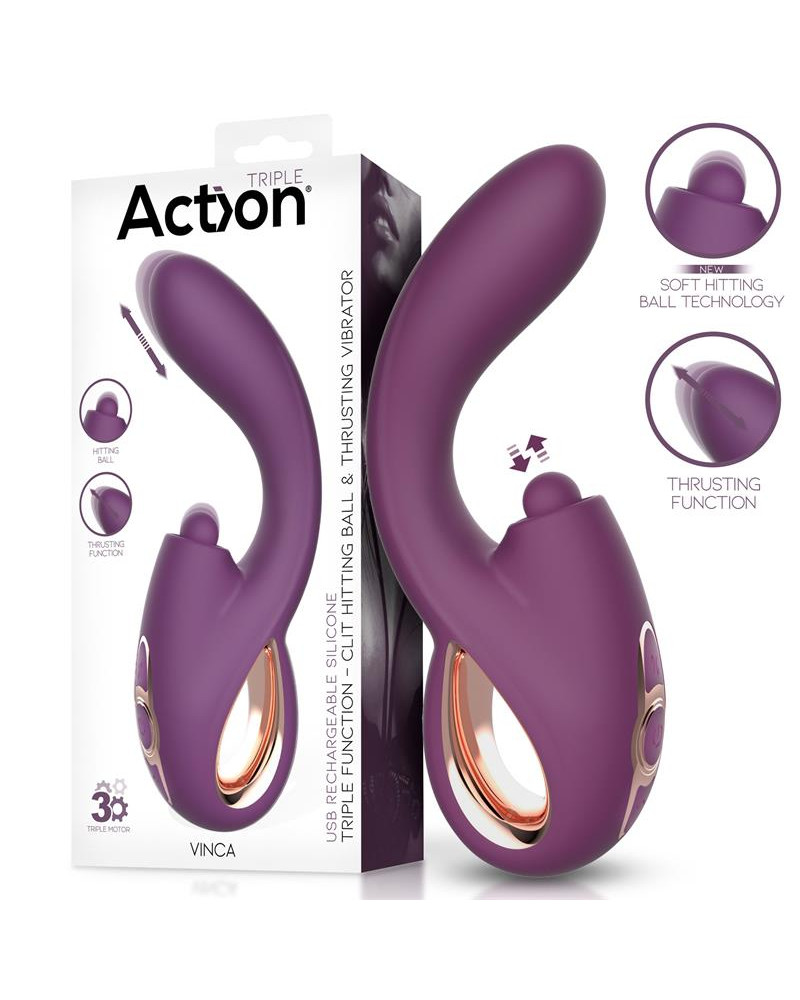 Vinca Soft Hitting Ball con Movimiento Thrusting y Vibracion