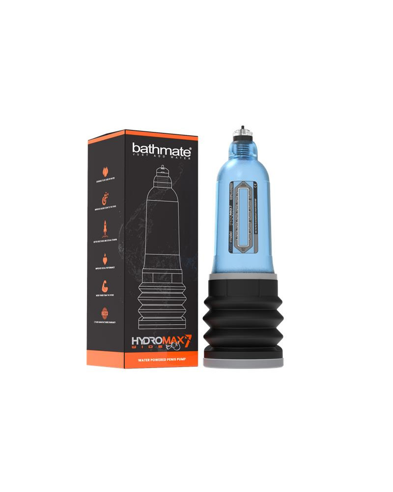 Bomba para el Pene Hydromax7 Wide Boy Azul