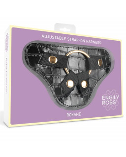 Roxane Arnes Universal Ajustable 3 Anillo de Silicona Negro