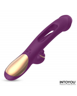 Siter Vibrador con Lengua Movimiento Flipping y Bola Golpeteo