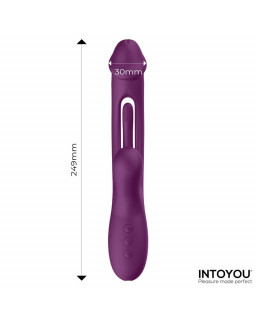 Siter Vibrador con Lengua Movimiento Flipping y Bola Golpeteo