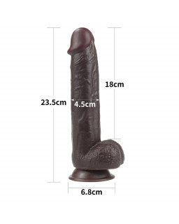 Dildo Sliding 9 Negro