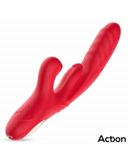 Limbe Vibrador con Lengua Flip Flap Bola Percutora y Up and Down