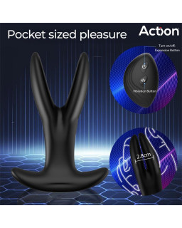 Pinsy Plug Anal Expandible con Control Remoto