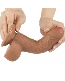 Dildo Sliding Sking 7 Marron