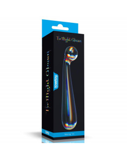 Dildo de Cristal que Brilla en la Oscuridad Twilight Gleam Alluring Arc