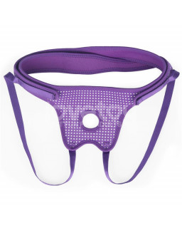 Arnes Easy Strap On Harness Polka Dots Purpura