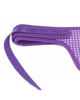 Arnes Easy Strap On Harness Polka Dots Purpura