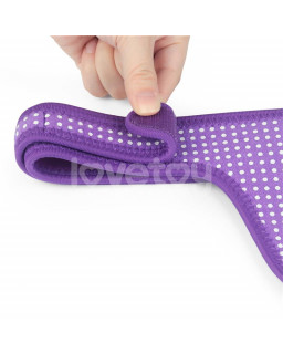 Arnes Easy Strap On Harness Polka Dots Purpura