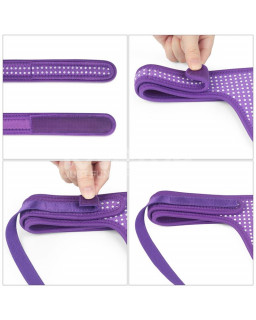 Arnes Easy Strap On Harness Polka Dots Purpura