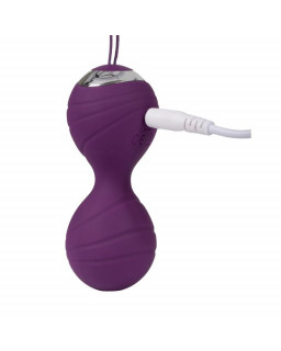 Bolas Kegel con Vibracion con Control Remorto Cannes Purpura