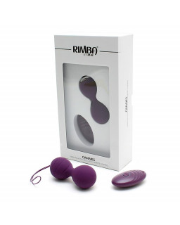 Bolas Kegel con Vibracion con Control Remorto Cannes Purpura