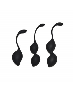 Set de 3 Bolas Kegel Geneva Negro