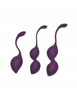 Set de 3 Bolas Kegel Geneva Purpura