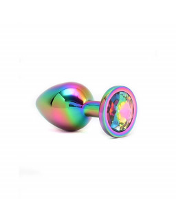 Plug anal con joya Arcoiris Pisa Rainbow