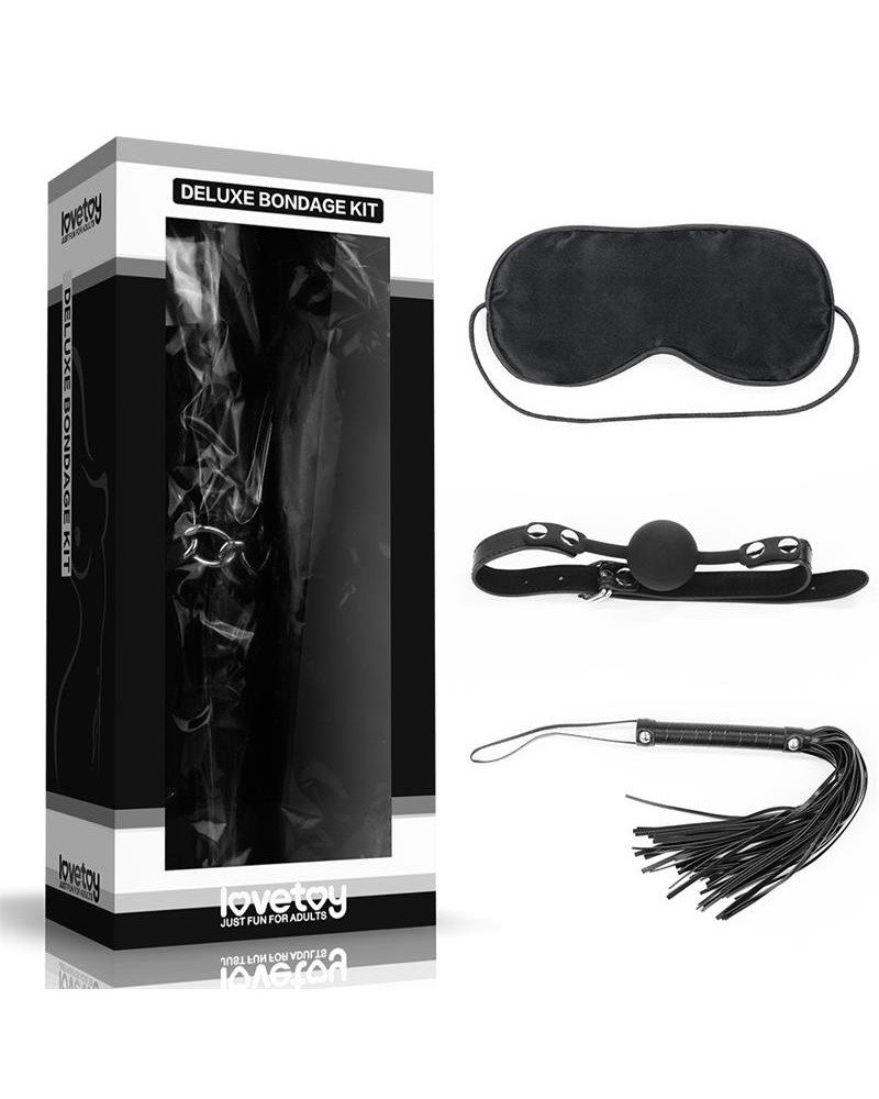 Kit Bondage Deluxe Negro