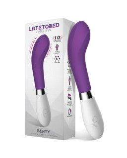 Benty Vibrador Silicona Purpura