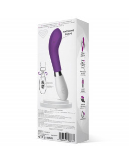 Benty Vibrador Silicona Purpura