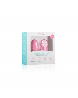 Huevo Vibrador Control Remoto Rosa