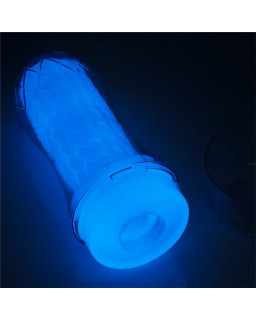 Masturbador Masculino Lumino Luz Azul