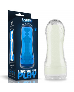 Masturbador Masculino Lumino Luz Azul