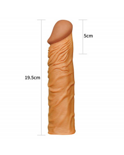 Funda para el Pene Add 2 Pleasure X Tender Marron