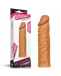 Funda para el Pene Add 2 Pleasure X Tender Marron