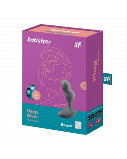 Deep Diver Plug Anal con Vibracion APP Satisfyer Connect