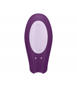 Vibrador para Parejas con APP Double Joy Violeta