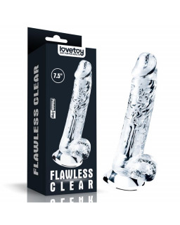 Dildo Flawless Clear 75 Transparente