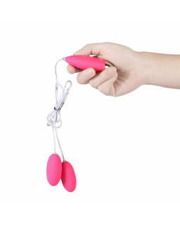 Huevo Vibrador Doble Silicona Yuesi