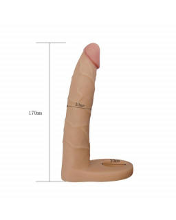 Dildo The Ultra Soft Double 7 Natural