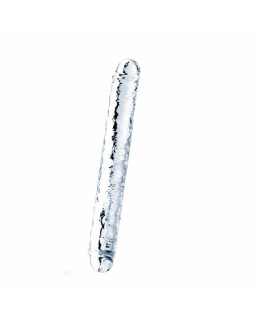 Dildo Doble Flawless Clear 12 Transparente