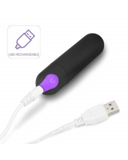 Doble Dildo Strapless Silicona USB