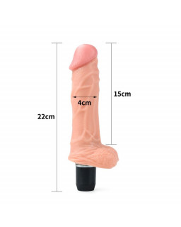 Dildo Flexi 9 con Vibracion Natural