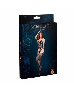 Bodystocking Model 08 Talla unica Negro