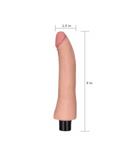 Vibrador Real Softee 9 Natural