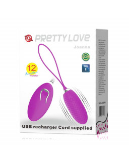 Huevo Vibrador Joanna USB Purpura