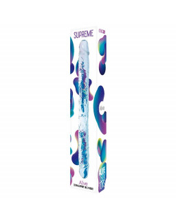 Supreme Dildo Doble 385 cm Transparente