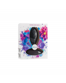 Huevo Vibrador Magic Egg Max Negro Silicona 85 cm