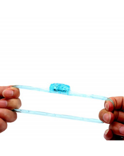 Anillo para el Pene y Vibracion 18 cm Azul