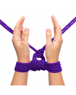 Cuerda Bondage Suave Purpura