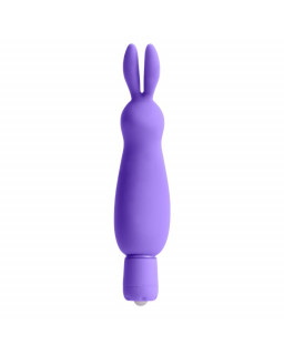 Neon Mini Vibrador Luv Bunny Purpura