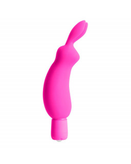 Neon Mini Vibrador Luv Bunny Rosa