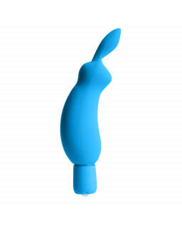 Neon Mini Vibrador Luv Bunny Azul