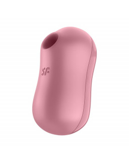 Cotton Candy Succionador de Clitoris y Vibrador Light Red